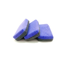 Double Color Microfiber Waxing Applicator Pad