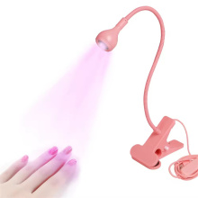 Portable USB UV Nail Lamp with Clip for Wholesalers