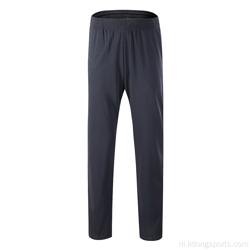 Mens sportbroek aangepaste logo jogger broek