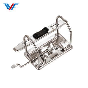 Triangle Lever Arch File Clips for Silver Box Organization