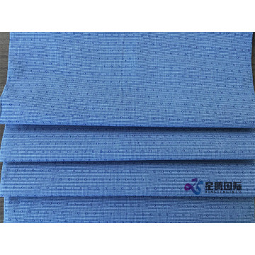 Yarn Dyed Cotton Fabric Blue Clothing Fabric