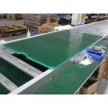 Automated stainless steel roller conveyors belt systems