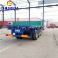 3 gandar 4 40 ton container container trailer