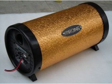 6 Inch Active Car Subwoofer Enclosure , Custom Car Audio Subwoofer