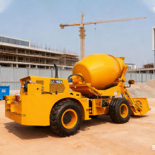 Concrete Machine Auto Concrete Mixer Truck