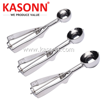 3 PCS Stainless Steel Ice Cream Scoop Set