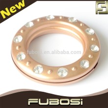 Fubosi Hot sell shiny plastic curtain eyelets curtain rings