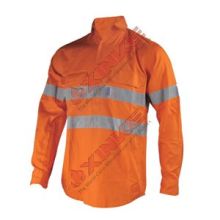 SGS Frecotex CVC Fire Retardant Apparell with Reflective Tapes