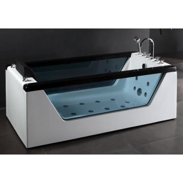 Vasca da bagno in acrilico da 1700 mm con luce a LED