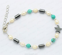 star shaped hematite bracelet