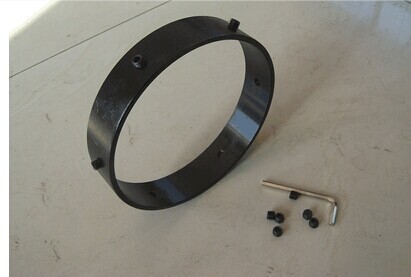 API 10D Casing Centalizer dengan Spiral Kuku Stop Collars, Hinged dengan Skru Set 7 5/8 "