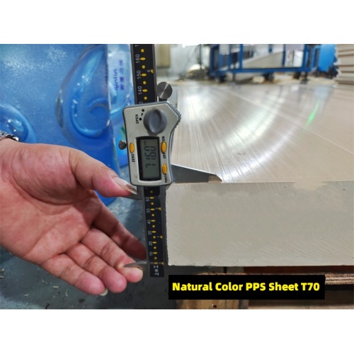 Cutting Natural Color PPS Plastic Sheet Engineering Sheet