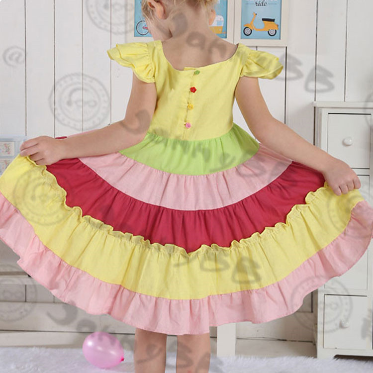 kids rainbow dress01