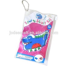 DIY sewing idea craft kit-crocodile