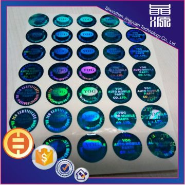 Mencetak stiker dan label Hologram 3D