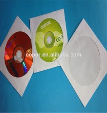 clear window 120mmcd paper sleeve