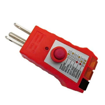 Outlet Tester for Grounding Circuit - GFCI Socket Tester & Receptacle Tester for Home Use