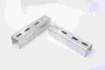 Steel galvanized rail connectors