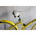 yellow sweet beach cruiser bike for lady