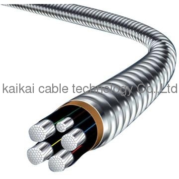 Aluminium alloy conductor, XLPE insulated, PVC sheathed  cable