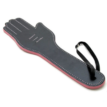 Leather like palm Bondage Fetish Punishment Spanking Soft velvet Paddle Sex Toy