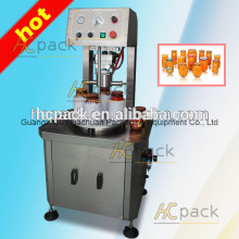 Semi-Automatic bottle vacuum twist off capper