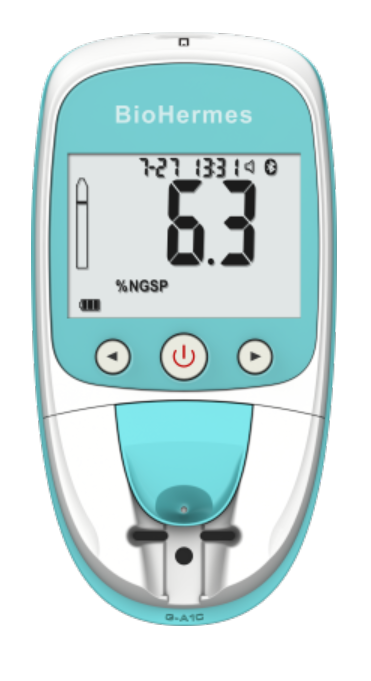 Analizzatore di emoglobina glicosilata a mano Gluco A1c