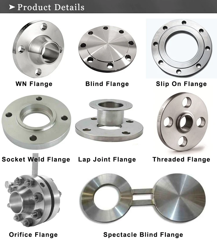 ASME B16.5 ANSI A105 Yellow Golden Forged Steel Flange