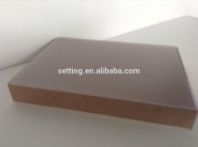 No bending acrylic board back with abs sheet