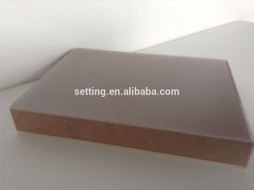 No bending acrylic board back with abs sheet