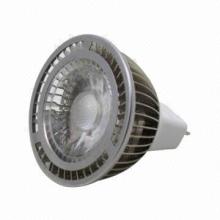 High Brightness LED Downlights, 6W GU10 Fin-shaped Super-conductive Aviation Aluminum, 90 to 265V
