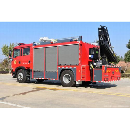 Sinotruk 6 Wheel Emergency Rescue Fire Vehicle