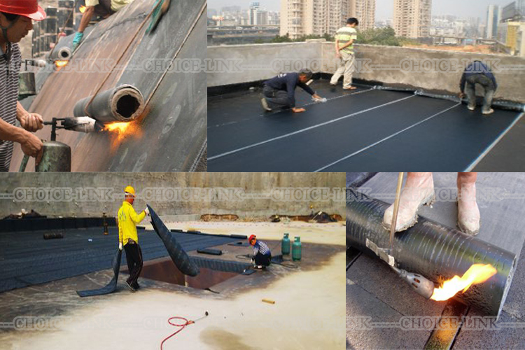 2mm 3mm app/sbs bitumen waterproof membrane