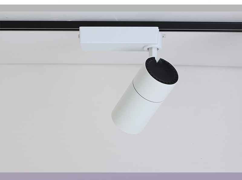 30W  high lumen led track spot light 2/3 wires Mounted Spotlights Magnetic COB Led Track light for commercial lighting