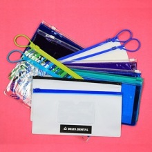 Cosmetic travel soft transperant PVC pouch