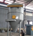 Portable round bag dust collector