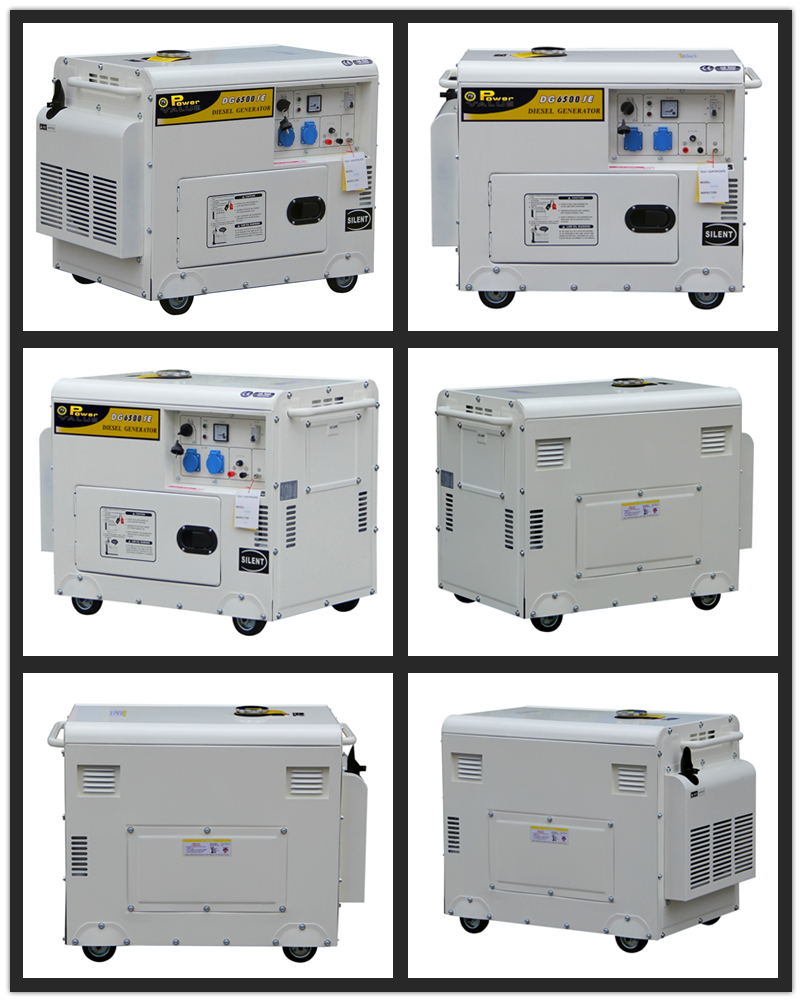 Super Silent Diesel Generator, Diesel Generator 5 kva, Diesel Generator 5kw Genset