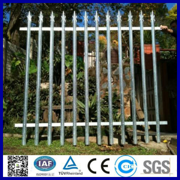 Galvanized Palisade Fencing