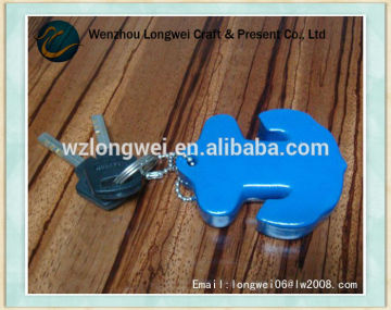 anchor shaped floating keychain/plush keychain/fish shaped keychain
