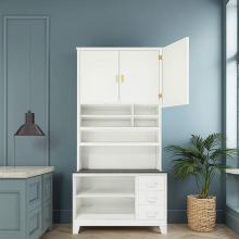 Modern Fireproof Insect & Termite-Proof Metal Kitchen Cabinets