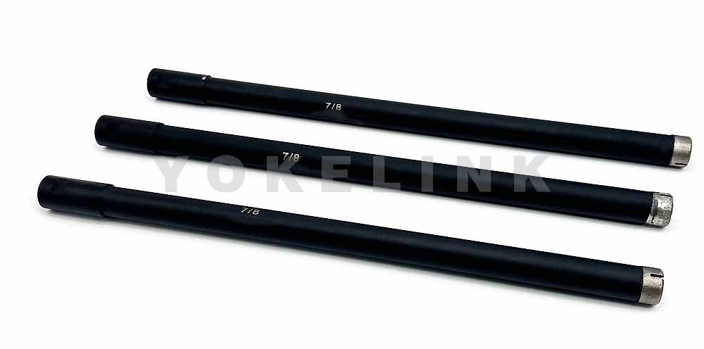 7/8'' nedves gyémánt magfúrószárak fekete spray