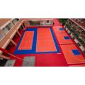 Tamaño de hoja estándar PP Interlock Tiles para área deportiva