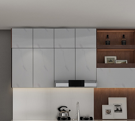 Modern home glass smart cabinet designs 