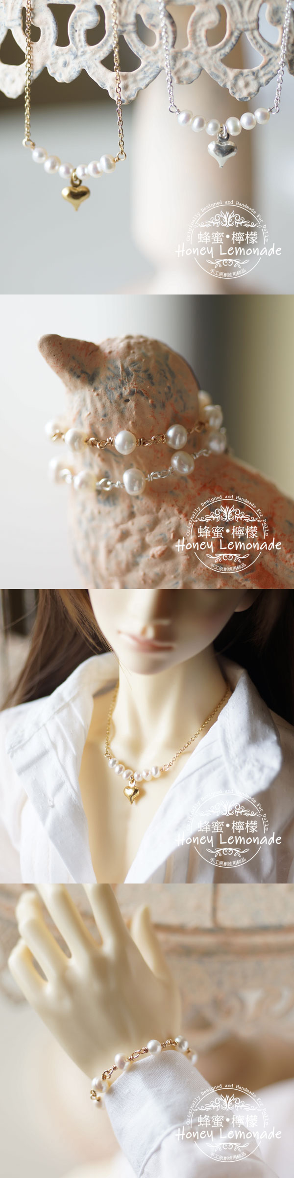 BJD Halskette und Armband für 70cm/SD/MSD BJD Necklace And Bracelet For 70cm/SD/MSD
