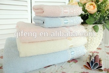 luxury 5 star decoration hotel towel 100% cotton