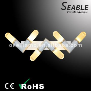 acrylic white color popular V letter shape wall lamp