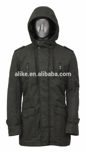 ALIKE men jacket winter coat cotton jacket