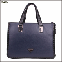 Latest design men custom leather briefcase buckle