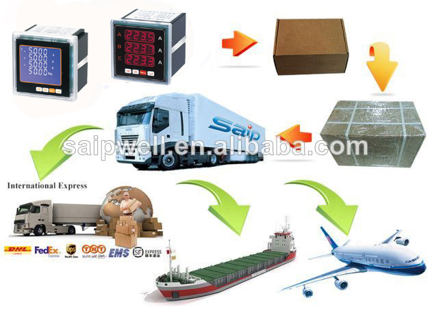 SAIPWELL/SAIP New LCD Display Single Phase Digital Energy Meter