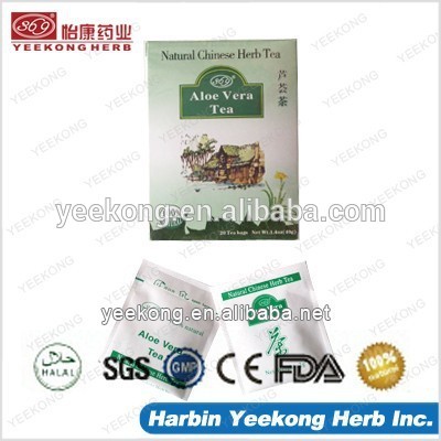 herb teabag product Aloe Vera Tea